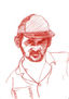 Hombre con gorra.