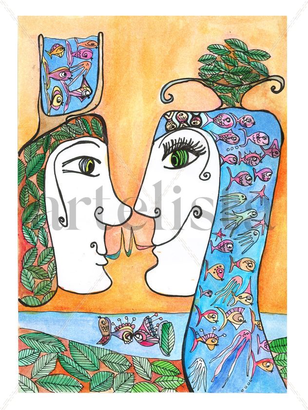 Serie "Los curiositos". Sin título.