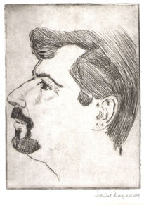 Retrato del artista.