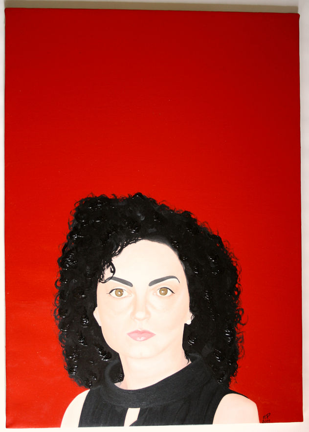 Ritratto femminile, 2011 olio su tela, Pasquale Mastrogiacomo