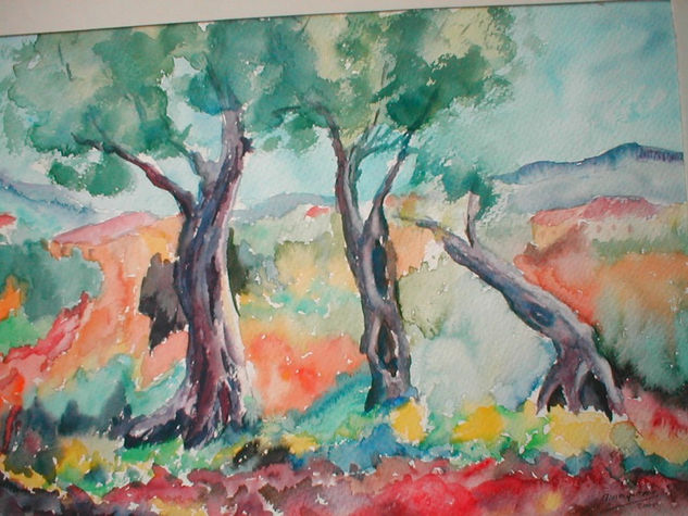 Camps florits Watercolour Paper Landscaping