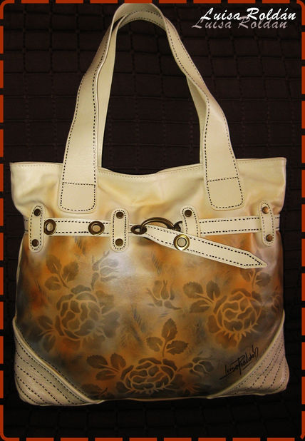 Bolso aerografiado