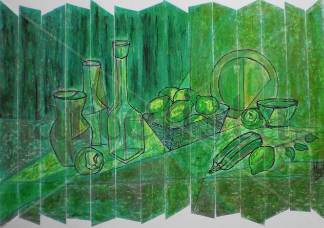 BODEGON EN VERDE