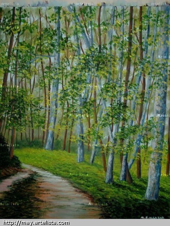 paisaje y arboles
