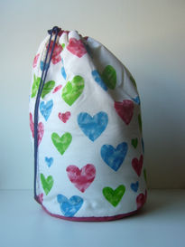 Bolso corazones