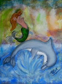 La sirena y el delfin