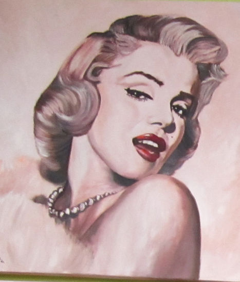 marilyn 2 Oil Canvas Landscaping