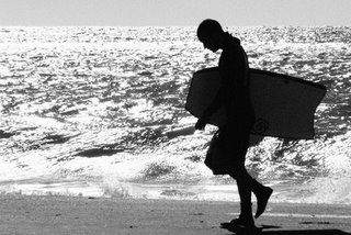 Despues del bodyboard Nature Black and White (Digital)