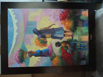 Vendedras en violeta