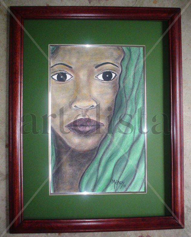 Rostro de mujer afrocostarricense 12