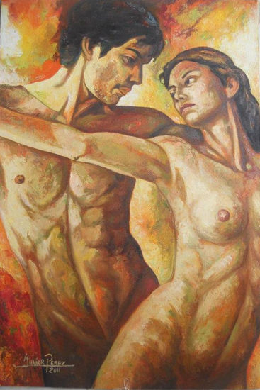 danza de erotica Oil Canvas Nude Paintings