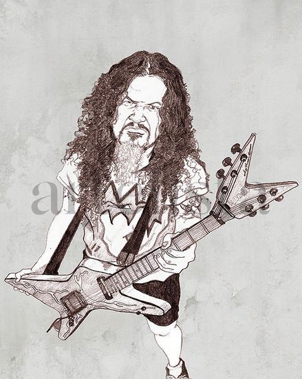 Dimebag Darrell.- Graphite