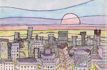 Amanece en la ciudad