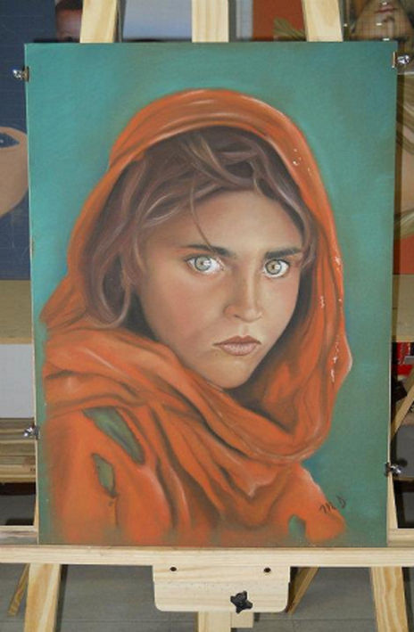 Retrato afgana