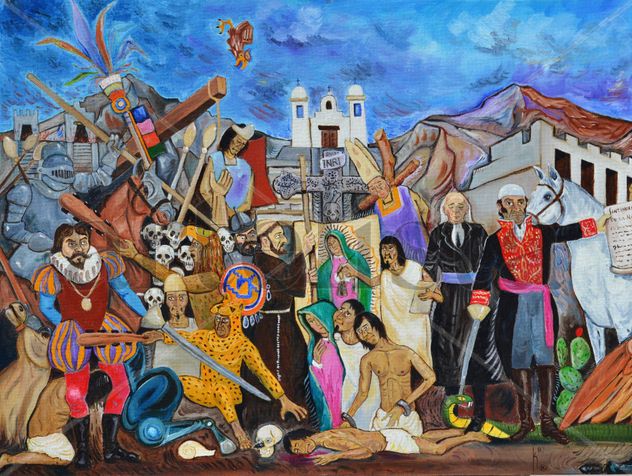 Breve Tratado Pictorico de la Historia de Mexico I por Kinkin