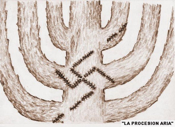 " LA PROCESION ARIA" Técnica Mixta