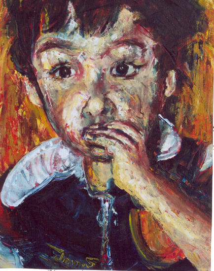 autoretrato Oil Canvas Portrait