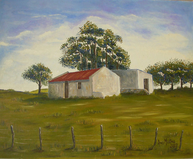 SERIE CAMPOS 2007 Oil Panel Landscaping