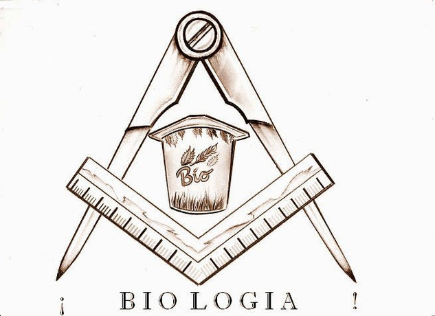 "BIO LOGIA" Lápiz