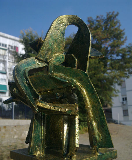 MADRE DEL DOLOR HERMOSO.- Monumento a un corazón generoso Bronze Figurative