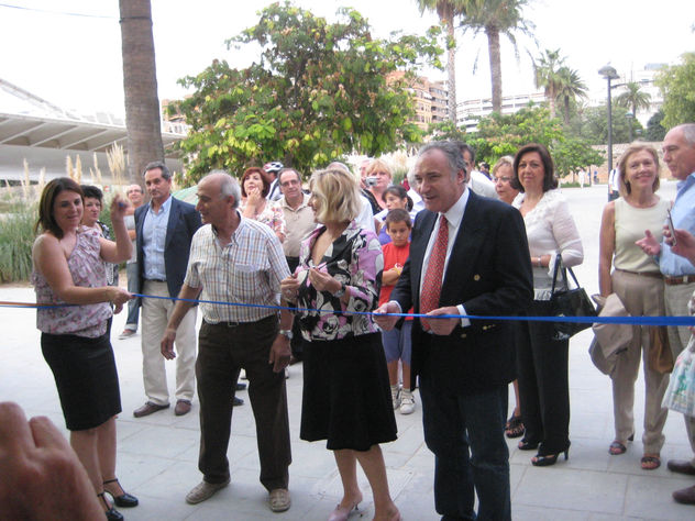 Inauguración Feria de Arte en Valencia