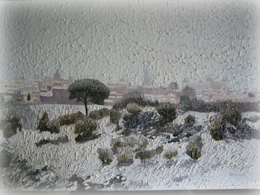 Nevada en Toledo Oil Canvas Landscaping