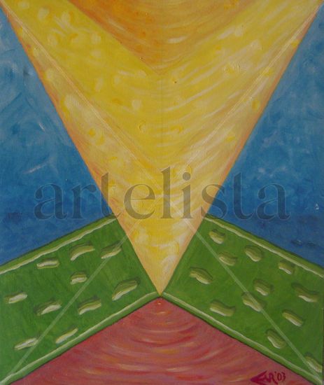 COMO ARRIBA ES ABAJO Acrylic Canvas Figure Painting