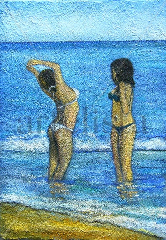Dues noies. Dos chicas.