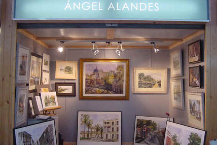 Stand de Ángel Alandes