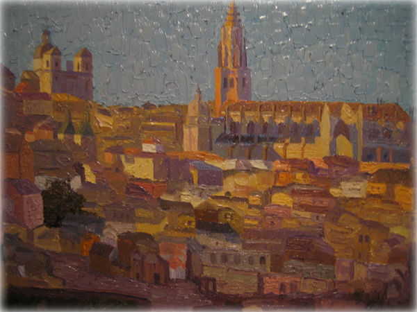 Otra vista de la Catedral Oil Canvas Landscaping