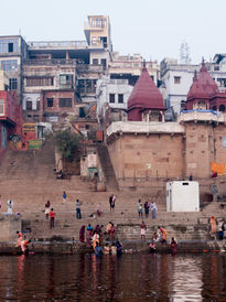 Amanecer en el Ganges