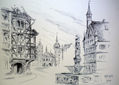 Fontaine près de la Marienplatz,Munich