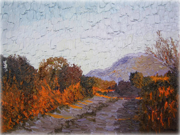 Camino de Jumela Oil Canvas Landscaping