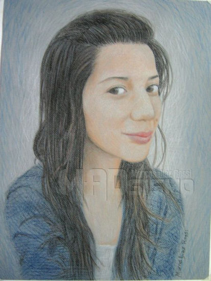 Andree Pastel Paper Portrait