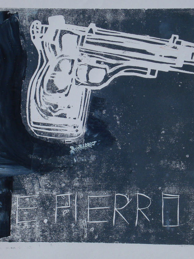 Gun in grey