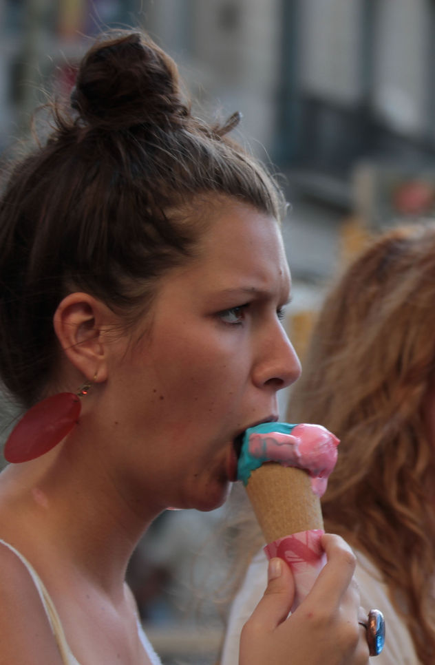 helado de colores