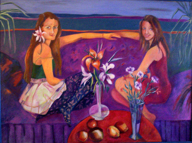 Giulia, Anna e l'orizzonte