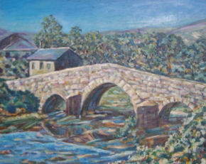 Puente romano de...