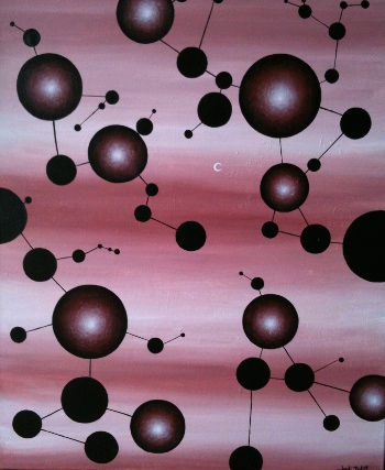 CONSTELLATION Acrílico Lienzo Paisaje