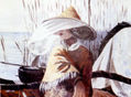 mujer velada