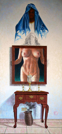 ALEGORIA A LA FERILIDAD Oil Canvas Nude Paintings