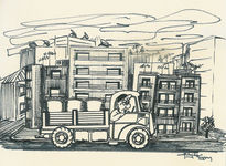 Sketch / small lorry