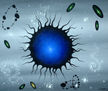 The blue sun