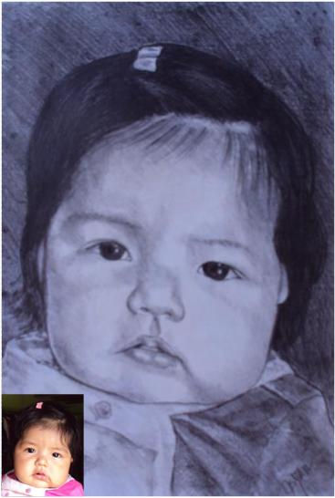 RETRATO DE NISHA MAMANI ATENCIO