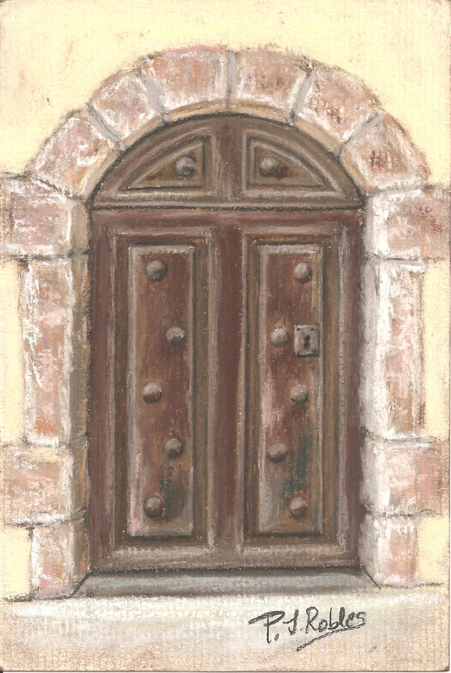 Puerta vieja castellana