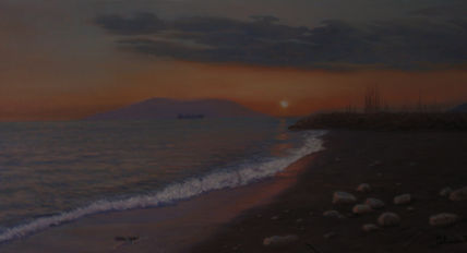 Atardecer en el...