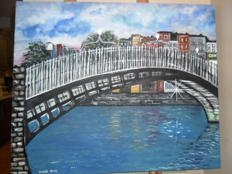 The Ha'penny Bridge...