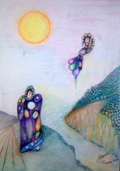 Camino de Sueños Rotos Watercolour Paper Others