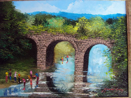 Puente hacia choluteca