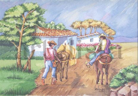 Carga pa´el pueblo.
